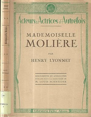 Bild des Verkufers fr Medemoiselle Moliere zum Verkauf von Biblioteca di Babele