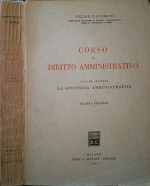 Bild des Verkufers fr Corso di Diritto Amministrativo La giustizia amministrativa zum Verkauf von Biblioteca di Babele