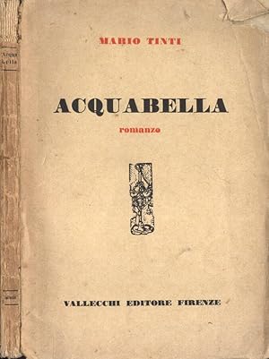 Bild des Verkufers fr Acquabella zum Verkauf von Biblioteca di Babele