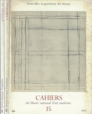 Imagen del vendedor de Cahiers Anno 1985 N 15,16 Du Mnuse national d'art moderne a la venta por Biblioteca di Babele