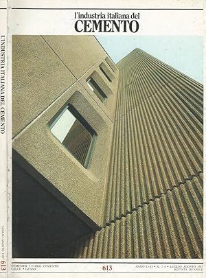 Seller image for L'Industria Italiana del Cemento n. 613 Cemento - Fibro Cemento - Calce - Gesso for sale by Biblioteca di Babele