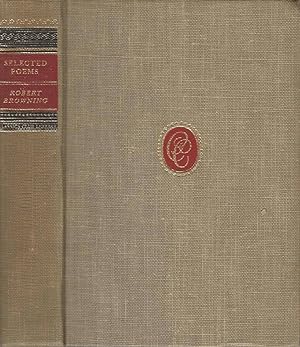 Bild des Verkufers fr The selected poems of Robert Browning zum Verkauf von Biblioteca di Babele