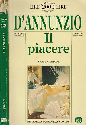 Seller image for Il piacere for sale by Biblioteca di Babele