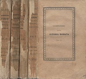 Bild des Verkufers fr Compendio della istoria romana zum Verkauf von Biblioteca di Babele