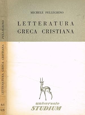 Bild des Verkufers fr Letteratura greca cristiana zum Verkauf von Biblioteca di Babele