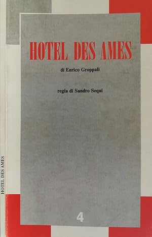 Bild des Verkufers fr Hotel des Ames zum Verkauf von Biblioteca di Babele