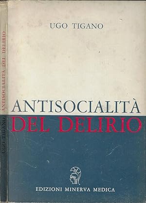 Imagen del vendedor de Antisocialit del delirio a la venta por Biblioteca di Babele