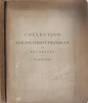 Immagine del venditore per Collection Goldschmidt-Przibram de Bruxelles planches venduto da Biblioteca di Babele