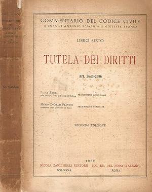 Seller image for Tutela dei diritti art. 1643 - 2696 for sale by Biblioteca di Babele