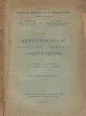 Bild des Verkufers fr Streptococcie, staphylococcie, pneumococcie, colibacillose zum Verkauf von Biblioteca di Babele