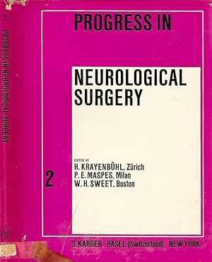 Immagine del venditore per Progress in neurological surgery vol. 2 venduto da Biblioteca di Babele