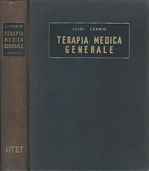 Imagen del vendedor de Terapia medica generale a la venta por Biblioteca di Babele