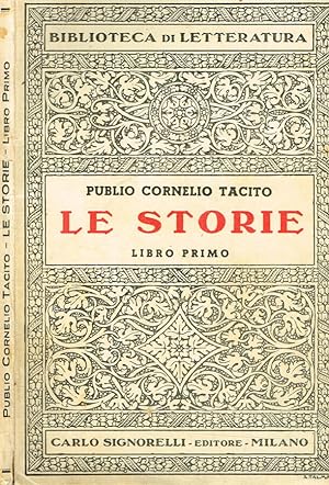 Bild des Verkufers fr Le storie Libro primo zum Verkauf von Biblioteca di Babele