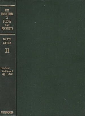 Seller image for The Encyclopaedia of Forms and Precedents Fourth Edition 11 - Landlord and Tenant for sale by Biblioteca di Babele