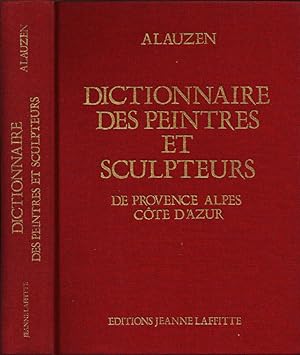 Bild des Verkufers fr Dictionnaire des peintres et sculpteurs de Provence Alpes Cote d'Azur zum Verkauf von Biblioteca di Babele