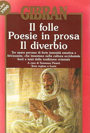 Bild des Verkufers fr Il Folle, Poesie in prosa, Il diverbio zum Verkauf von Biblioteca di Babele