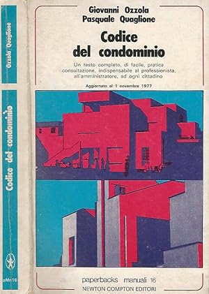 Seller image for Codice del condominio for sale by Biblioteca di Babele