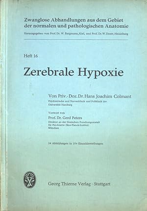 Bild des Verkufers fr Zerebrale hypoxie zum Verkauf von Biblioteca di Babele