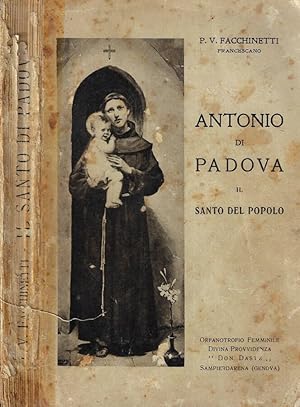 Imagen del vendedor de Antonio di Padova Il santo del popolo a la venta por Biblioteca di Babele