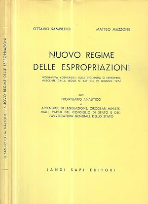 Seller image for Nuovo regime delle espropriazioni for sale by Biblioteca di Babele