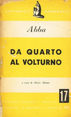 Imagen del vendedor de Da Quarto al Volturno Noterelle di uno dei mille a la venta por Biblioteca di Babele