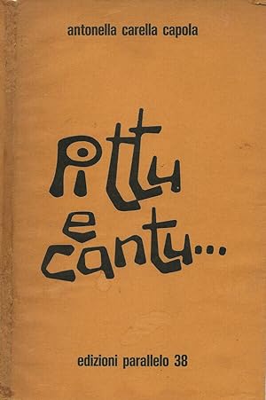 Bild des Verkufers fr Pittu e cantu zum Verkauf von Biblioteca di Babele