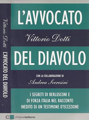 Bild des Verkufers fr L'avvocato del diavolo zum Verkauf von Biblioteca di Babele