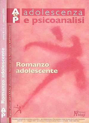 Bild des Verkufers fr Adolescenza e Psicoanalisi Anno III n. 1 - Romanzo adolescente zum Verkauf von Biblioteca di Babele