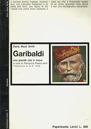 Bild des Verkufers fr Garibaldi Una grande vita in breve zum Verkauf von Biblioteca di Babele