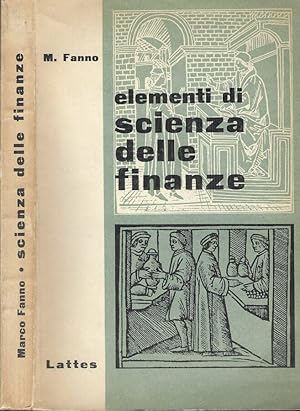 Bild des Verkufers fr Elementi di scienza delle finanze zum Verkauf von Biblioteca di Babele