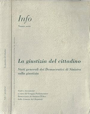 Bild des Verkufers fr Info Anno IV N 22-24 La giustizia del cittadino zum Verkauf von Biblioteca di Babele