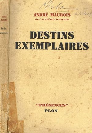 Seller image for Destins exemplaires for sale by Biblioteca di Babele