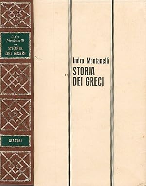 Bild des Verkufers fr Storia dei greci zum Verkauf von Biblioteca di Babele