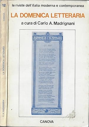 Seller image for La domenica letteraria for sale by Biblioteca di Babele