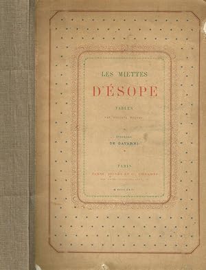 Seller image for Les miettes d'Esope Fables for sale by Biblioteca di Babele