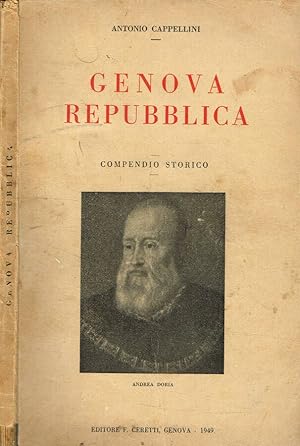 Seller image for Genova repubblica Compendio storico for sale by Biblioteca di Babele