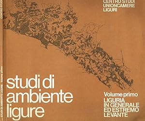 Image du vendeur pour Studi di ambiente ligure Vol.I-Liguria in generale ed estremo Levante mis en vente par Biblioteca di Babele