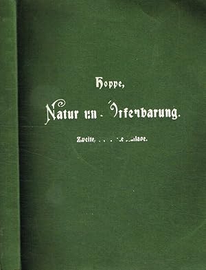 Bild des Verkufers fr Natur und Offenbarung. Eine Untersuchung uber die Weltstellung des Menschen von Edmund Hoppe zum Verkauf von Biblioteca di Babele