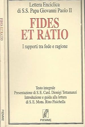 Immagine del venditore per Fides et ratio I rapporti tra fede e ragione venduto da Biblioteca di Babele