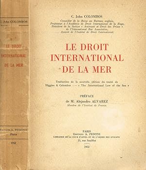Seller image for Le droit international de la mer for sale by Biblioteca di Babele