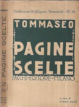 Seller image for Pagine scelte for sale by Biblioteca di Babele