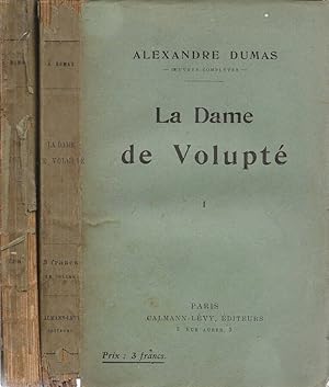 Image du vendeur pour La Dame de Volupt (Mmoires de Mademoiselle de Liynes). Vol. I e II mis en vente par Biblioteca di Babele