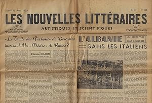 Seller image for Les nouvelles littraires artistiques et scientifiques anno 1939 N. 861 for sale by Biblioteca di Babele