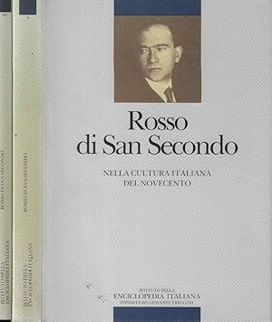 Bild des Verkufers fr Rosso di San Secondo nella cultura italiana del Novecento zum Verkauf von Biblioteca di Babele