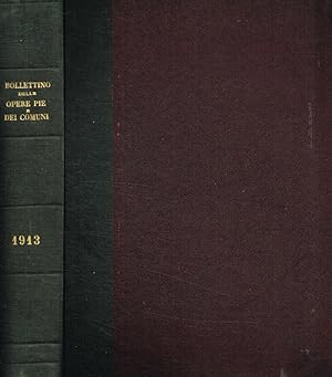 Bild des Verkufers fr Bollettino delle Opere Pie e dei Comuni. Vol.XXIV anno 1913 zum Verkauf von Biblioteca di Babele