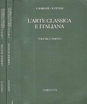 Seller image for L'Arte Classica e Italiana vol. 1 parte 1 - 2 for sale by Biblioteca di Babele