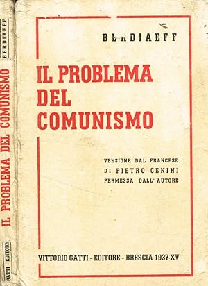 Imagen del vendedor de Il problema del comunismo a la venta por Biblioteca di Babele