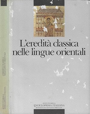 Bild des Verkufers fr L'erdit classica nelle lingue orientali zum Verkauf von Biblioteca di Babele