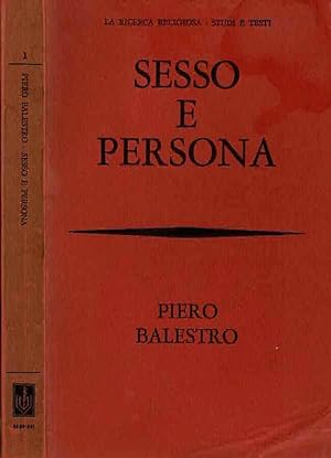 Seller image for Sesso e persona Verso una nuova etica sessuale? for sale by Biblioteca di Babele