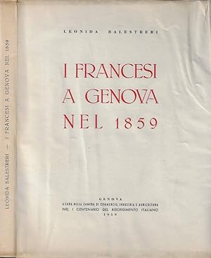 Seller image for I francesi a Genova nel 1859 for sale by Biblioteca di Babele